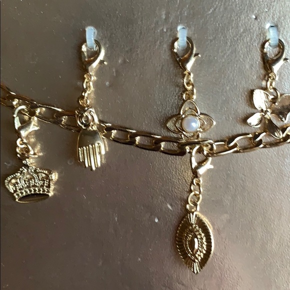 Free People Royal Charm Necklace, NWT - Picture 2 of 6